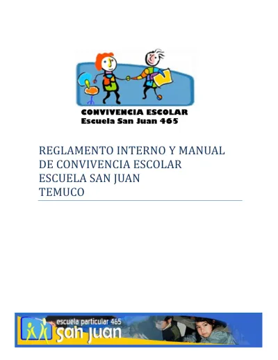 Reglamento Interno Y Manual De Convivencia Escolar Escuela San Juan Temuco 7104 Hot Sex Picture 6648