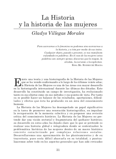 La Historia Y La Historia De Las Mujeres 2528