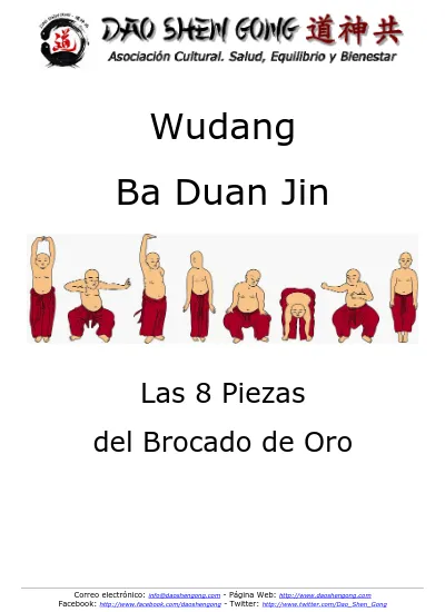 preámbulo ayer Hecho para recordar Wudang Ba Duan Jin - Las 8 Piezas Del Brocado de Oro (Espanhol)